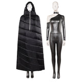 Mira Black Cloak Outfit Cosplay Costume Halloween Carnival Party Suit