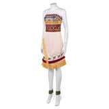 Moana Live-action Moana Brown Outfit Cosplay Costume Halloween Carnival Party Suit