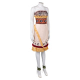 Moana Live-action Moana Brown Outfit Cosplay Costume Halloween Carnival Party Suit