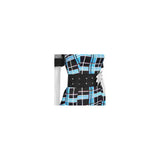 Monster High Frankie Stein Blue Dress Cosplay Costume Halloween Carnival Party Suit