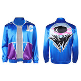 Mortal Kombat 2 Johnny Cage Blue Coat Cosplay Costume Halloween Carnival Party Suit