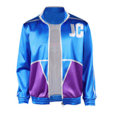 Mortal Kombat 2 Johnny Cage Blue Coat Cosplay Costume Halloween Carnival Party Suit