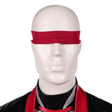 Mortal Kombat 2 Kenshi Takahashi Red Outfit Cosplay Costume Halloween Carnival Party Suit