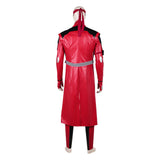 Mortal Kombat 2 Kenshi Takahashi Red Outfit Cosplay Costume Halloween Carnival Party Suit