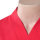 Mortal Kombat 2 Liu Kang Red Outfit Cosplay Costume Halloween Carnival Party Suit