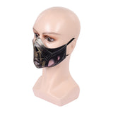 Mortal Kombat 2 Scorpion Mask Cosplay Latex Masks Helmet Masquerade Halloween Party Costume Props