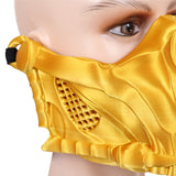 Mortal Kombat 2 Scorpion Yellow Mask Cosplay Latex Masks Helmet Masquerade Halloween Party Costume Props