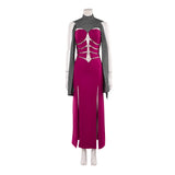 Mortal Kombat 2 Sindel Purple Outfit Cosplay Costume Halloween Carnival Party Suit