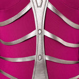 Mortal Kombat 2 Sindel Purple Outfit Cosplay Costume Halloween Carnival Party Suit