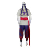 Mortal Kombat Fire God Liu Kang Grey Outfit Cosplay Costume Halloween Carnival Party Suit