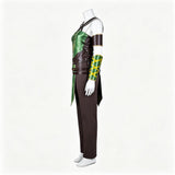 Mortal Kombat Jade Green Outfit Cosplay Costume Halloween Carnival Party Suit
