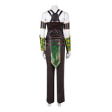 Mortal Kombat Jade Green Outfit Women Pro Cosplay Costume Halloween Carnival Party Suit