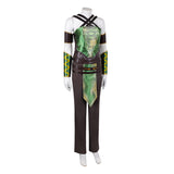 Mortal Kombat Jade Green Outfit Women Pro Cosplay Costume Halloween Carnival Party Suit