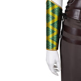Mortal Kombat Jade Green Outfit Women Pro Cosplay Costume Halloween Carnival Party Suit
