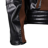 Mortal Kombat Johnny Cage Brown Coat Cosplay Costume Halloween Carnival Party Suit