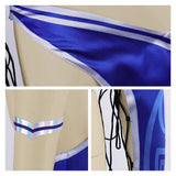 Mortal Kombat Kitana Adult Women Blue Cosplay Costume Halloween Carnival Party Suit