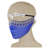 Mortal Kombat Kitana Adult Women Blue Cosplay Costume Halloween Carnival Party Suit