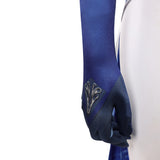 Mortal Kombat kitana Blue Outfit Cosplay Costume Halloween Carnival Party Suit