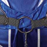 Mortal Kombat kitana Blue Outfit Cosplay Costume Halloween Carnival Party Suit