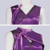 Mortal Kombat Mileena Purple Bodysuit Cosplay Costume Halloween Carnival Party Suit