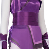 Mortal Kombat Mileena Purple Bodysuit Cosplay Costume Halloween Carnival Party Suit