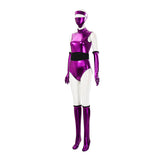 Mortal Kombat Mileena Purple Outfit Cosplay Costume Halloween Carnival Party Suit