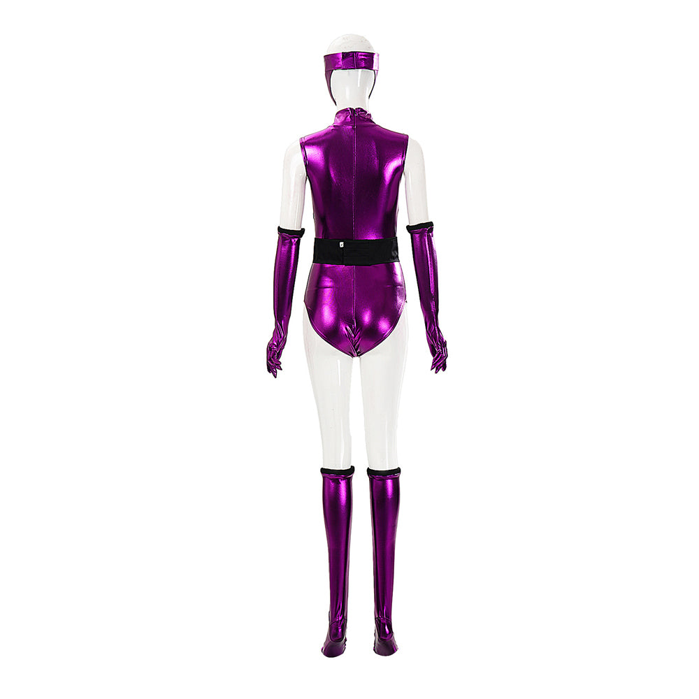 Mortal Kombat Mileena Purple Outfit Cosplay Costume Halloween Carnival ...