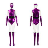 Mortal Kombat Mileena Purple Outfit Cosplay Costume Halloween Carnival Party Suit