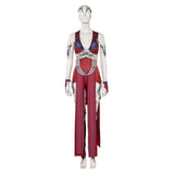 Mortal Kombat Nitara Red Combat Suit Cosplay Costume Outfits