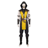 Mortal Kombat Scorpion Cosplay Costume For Adult Man Female Halloween Carnival Suit