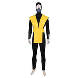 Mortal Kombat Scorpion Cosplay Costume Halloween Carnival Party Suit