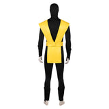 Mortal Kombat Scorpion Cosplay Costume Halloween Carnival Party Suit