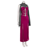 Mortal Kombat Sindel Red Dress Cosplay Costume Halloween Carnival Party Suit
