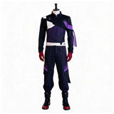 Movie Version Kirito Purple Outfit Cosplay Costume Halloween Carnival Party Suit