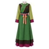 Movie Version Maomao Women Green Outfit Cosplay Costume Halloween Carnival Party Suit