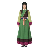 Movie Version Maomao Women Green Outfit Cosplay Costume Halloween Carnival Party Suit