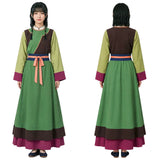 Movie Version Maomao Women Green Outfit Cosplay Costume Halloween Carnival Party Suit