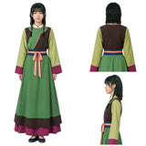 Movie Version Maomao Women Green Outfit Cosplay Costume Halloween Carnival Party Suit