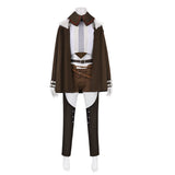 Mushoku Tensei Eris Greyrat Brown Coat Outfit Cosplay Costume Halloween Carnival Party Suit