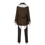 Mushoku Tensei Eris Greyrat Brown Coat Outfit Cosplay Costume Halloween Carnival Party Suit