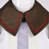 Mushoku Tensei Eris Greyrat Brown Coat Outfit Cosplay Costume Halloween Carnival Party Suit