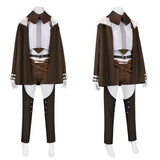 Mushoku Tensei Eris Greyrat Brown Coat Outfit Cosplay Costume Halloween Carnival Party Suit