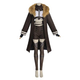 Mushoku Tensei Eris Greyrat Women Black Outfit Cosplay Costume Halloween Carnival Party Suit