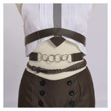 Mushoku Tensei Eris Greyrat Women Black Outfit Cosplay Costume Halloween Carnival Party Suit