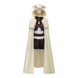 Mushoku Tensei Eris Greyrat Women White Cape Outfit Cosplay Costume Halloween Carnival Party Suit