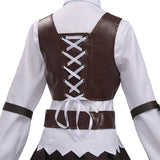 Mushoku Tensei Eris Greyrat Women White Cape Outfit Cosplay Costume Halloween Carnival Party Suit