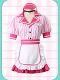 My Dress-Up Darling Kitagawa Marin Pink Dress Pro Cosplay Costume Halloween Carnival Party Suit