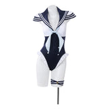 My Dress-Up Darling Kitagawa Marin Women Blue Sailor Swimsuit Cosplay Costume Halloween Carnival Party Suit
