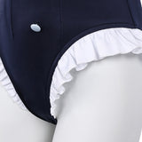 My Dress-Up Darling Kitagawa Marin Women Blue Sailor Swimsuit Cosplay Costume Halloween Carnival Party Suit