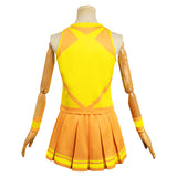 Na Nare Hana Nare Yellow Cheerleading Uniforms Cosplay Costume Outfits Halloween Carnival Suit